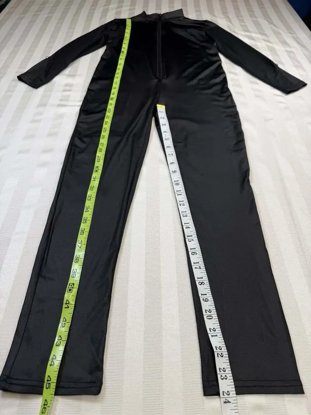Spirit ZAG Miraculous Cat Noir Leotard (only) Child Medium Zip Front Costume